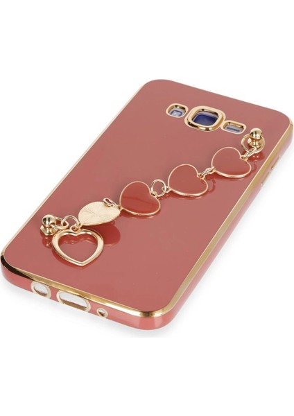 Samsung Galaxy J7 Kılıf Esila Silikon - Kırmızı fırsatları