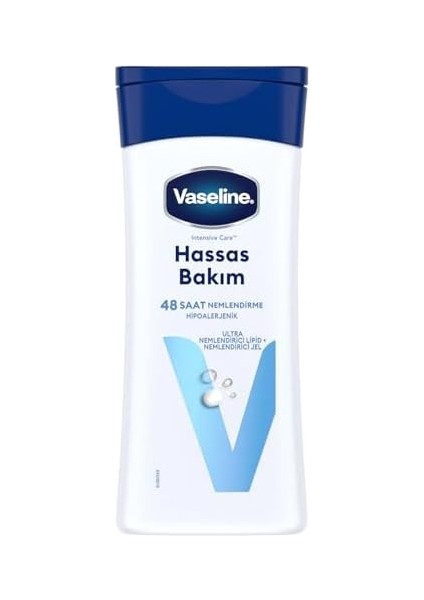 Vaseline Vücut Losyonu Hassas Bakım Kuru Çok Kuru ve Hassas Ciltler Için 200 ml fiyatları