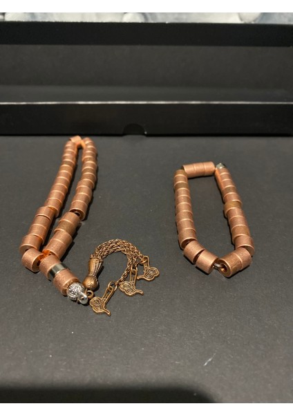 Saf Bakır Tespih & Bileklik ( Bakır Tonunda Püskül Manyetikli ) fiyatları