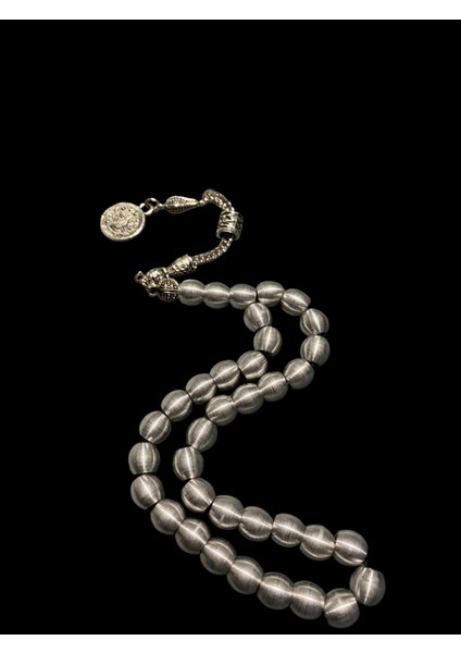 Alüminyum Tespih Osmanlı Tuğralı ( Minimalist Tasarım )