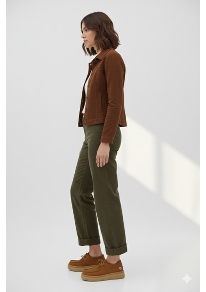 Kadın Hakiki Deri Ortopedik Kalın Taban Kışlık Günlük Ayakkabı M26/KA7025 fırsatları