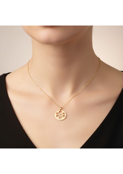 8 Ayar Altın Kolye Ucu E&e GM11143 1 gr