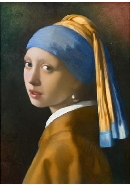 1000 Parça Puzzle - Wıth A Pearl Earrıng (Inci Küpeli Kız) fiyatları