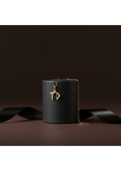 8 Ayar Altın Kolye Ucu D&t GM11071 0.5 gr modelleri