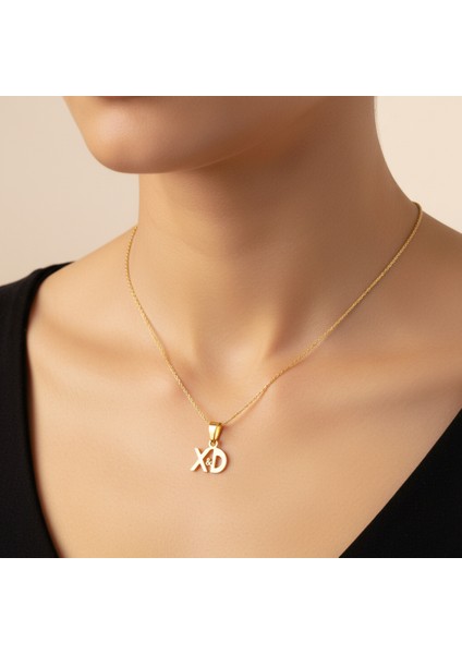 8 Ayar Altın Kolye Ucu D&x GM11107 0.5 gr