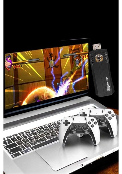 8k Android Tv Gme Stick Video Oyun Konsolu Aile Retro 35000 Oyunlu Çift Kollu - CHT9596-3072 modelleri