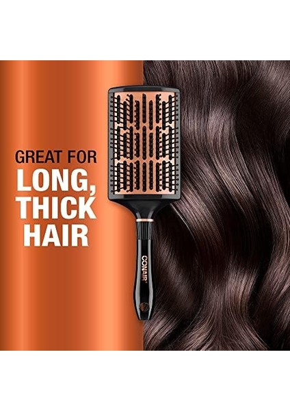 Conair Hızlı Fönle Kuruyan Bakır Koleksiyonu, Kavisli Kürek Fırçası, Saç Fırçası, 1 Adet modelleri