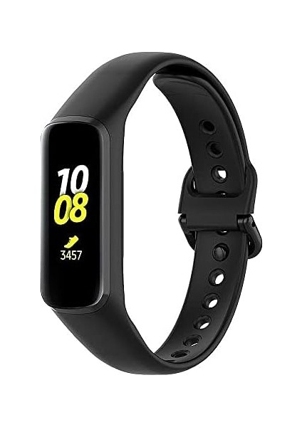 Galaxy Fit2 Ile Uyumlu Bileklik Kayışı Bileğe Göre Ayarlanabilen Esnek ve Kırılmayan Silikon Yapı Silikon Tpu Kordon Cordfit Galaxy Fit2 Termoplastik Siyah fiyatları