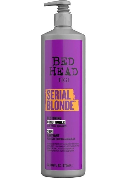 Tıgı Bed Head Serial Blond Sarı Saçlar Için Saç Kremi, 970 ml