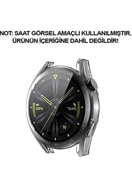 Gt3 42MM Için Kılıf 360 Full Round Soft Silicone Şeffaf [ Gt3 42MM ile Uyumlu Kılıf - Şeffaf] fiyatları