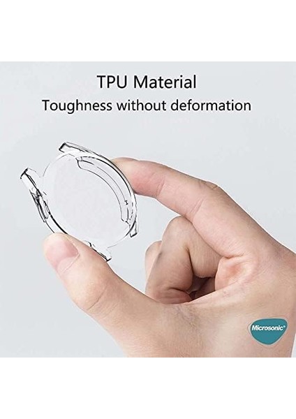 Gt3 42MM Için Kılıf 360 Full Round Soft Silicone Şeffaf [ Gt3 42MM ile Uyumlu Kılıf - Şeffaf] modelleri