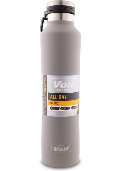 All Day Termos 800 Ml, Gri