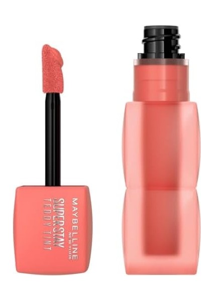 Maybelline New York Super Stay Teddy Tint Uzun Süre Kalıcı Likit Mat Tint 25 Baby Tee