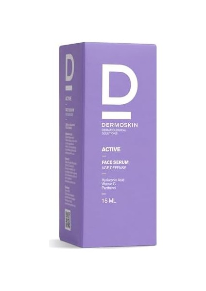 Dermoskin Active Nemlendirici Cilt Bakım Serumu, 15ML