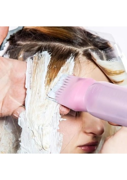 Taraklı Saç Boyama ve Bakım Tarağı, Saç Bakım Aplikatörü Tekrar Kullanılabilir Doldurulabilir modelleri