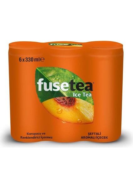 Fusetea Şeftali Aromalı Kutu 6X330 ml fiyatları