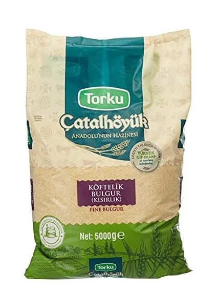 Torku Çatalhöyük Köftelik Bulgur 5000 Gr. fiyatları