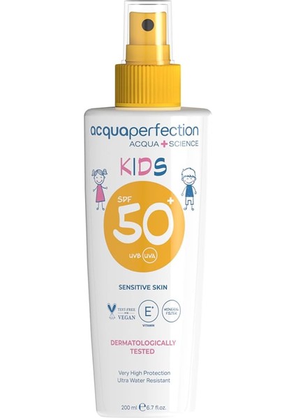 Acqua Perfection Çocuk Güneş Koruyucu Sprey Spf 50 200ML