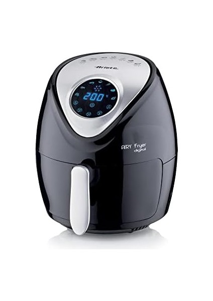 Airy Fryer 4616, Hava Fritözü 3,5 Litre, 60 Dakikalık Zamanlayıcı, LCD ve Dokunmatik Ekran, 7 Pişirme Kademeli, Maksimum 200 °c, 1300 W, Siyah modelleri