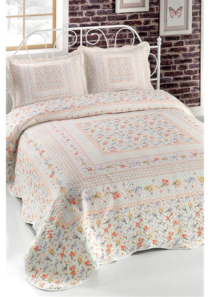 Silvia Çift Kişilik Kapitone Yatak Örtüsü