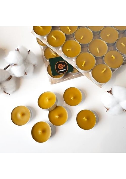 25 Adet Tealight Mumları, 4+ Saat Yanma Süresi, Kaliteli Fitil, Türk Malı, Küçük ve Şık Mini Mumlar, Düğün ve Doğum Günü Dekorasyonu Için Romantik Aydınlatma fiyatları