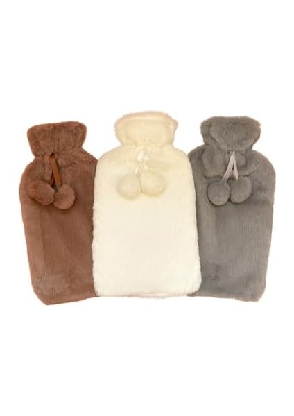Orret Home 2 Litre Kılıflı Peluş Sıcak Su Torbası – Yumuşak ve Sızdırmaz Tasarım, Pon Pon Süslemeli Termos, Kış Ayları Için Isıtıcı Termal Torba-Ayak Isıtmak ve Ağrılar Için Ideal-Asorti Renk fiyatları