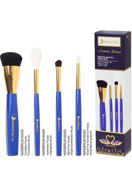 Nascita Lamore Serisi Günlük Makyaj Fırça Seti - 107