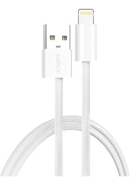 2.4A USB Örgülü Hızlı Şarj ve Kablosu 2 Metre Ip-17