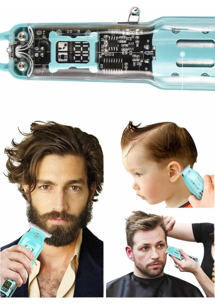 Değiştirilebilir Taraklı Yeni Nesil Paslanmaz Çelik Tıraş Makinesi - CHT5957-2307 fırsatları