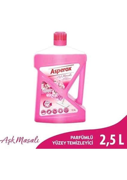 Asperox Aşk Masalı Parfümlü Yüzey Temizleyici 2.5 L modelleri