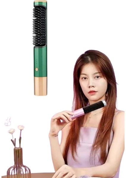 Düzleştirici Fırça Saç Düzleştirici Arada Fön Tarak Taşınabilir - CHT2586-5703 modelleri