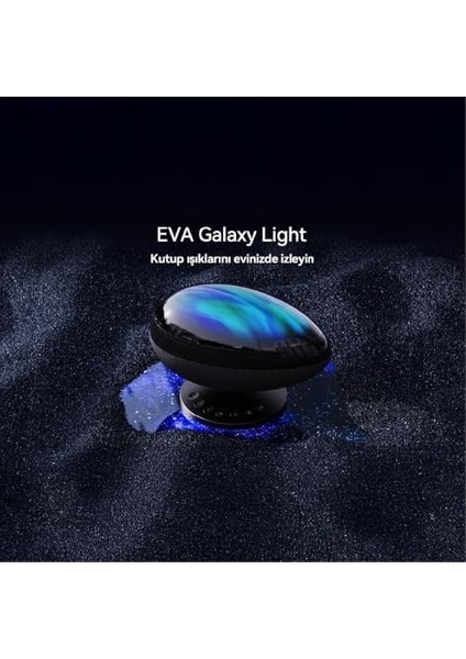 Eva Projeksiyon Gece Lambası 4 Farklı Gökyüzü Modu Hoparlör modelleri