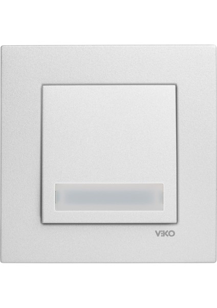 Novella Metalik Beyaz Işıklı Etiketli Zil 24V Çabuk Bağlantı Vakumlu Paket