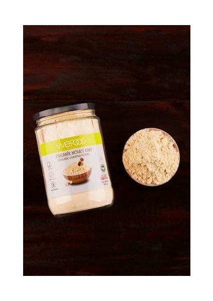 Wefood Organik Glutensiz Nohut Unu 350 gr