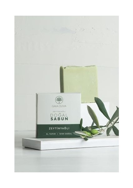 Zeytinyağlı El Yapımı Doğal Sabun