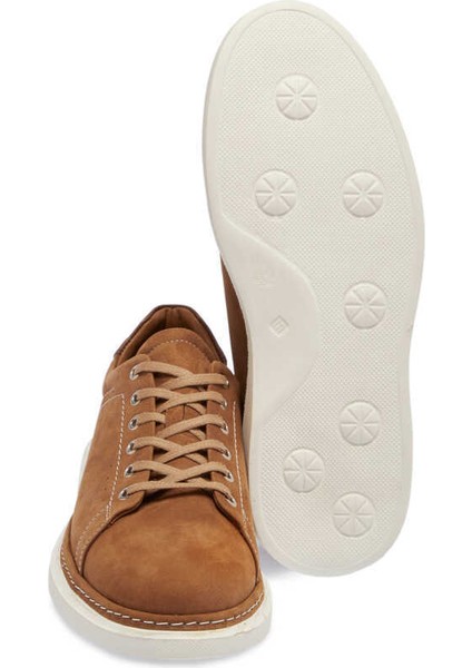 Taba Hakiki Nubuk Deri Erkek Sneaker - E24I1AY56806-G99