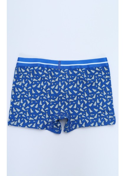 Erkek Çocuk Garni Dikişli 4lü Paket Boxer modelleri