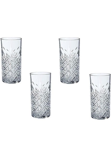 Timeless Meşrubat Bardağı, 4'lü, 365 cc