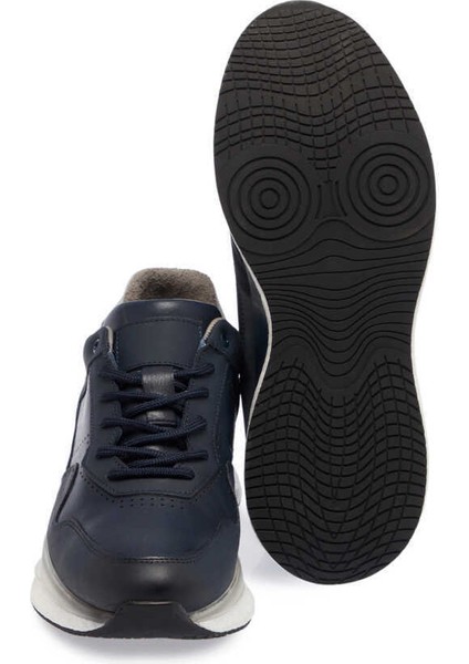 Mavi Hakiki Deri Erkek Sneaker - E24I1AY56796-K67