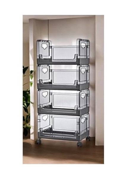 4 Katlı Portatif Organizer Raf Beyaz, modelleri