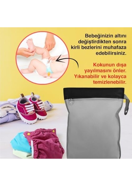 Çamaşır Torbası, Mayo Torbası, Seyahat Organizer, Kirli Çamaşır Torbası,valiz Içi Organizer, Çamaşır Sepeti, Saklama Çantası (Gri) modelleri