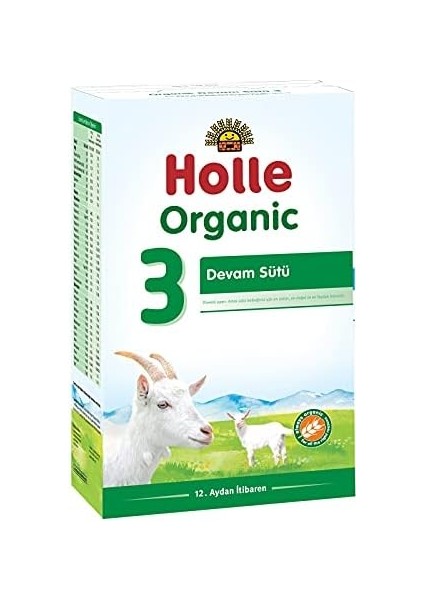 Holle 3 Keçi Sütü 400 gr 12+ Ay