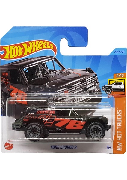 - Bronco R - Hw Hot Trucks 8/10 - HKJ04 - Short Card - Borla - Toyo Tires - 2023