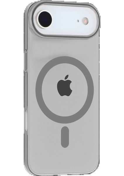 CPT05 Apple iPhone 17 Air Pc Blank Magsafe Kapak - Natural Grey