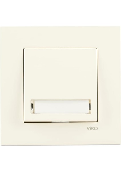 Karre Krem Işıklı Etiketli Zil 24V Çabuk Bağlantı