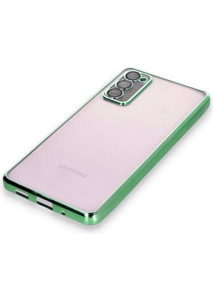 Samsung Galaxy S20 Fe Kılıf Razer Lensli Silikon - Yeşil fırsatları