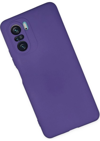 Xiaomi Poco F3 Kılıf Nano Içi Kadife Silikon - Mor fiyatları