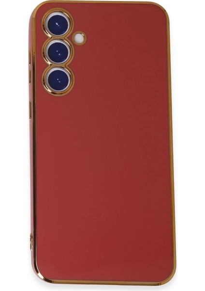 Samsung Galaxy S23 Fe Kılıf Volet Silikon - Kırmızı