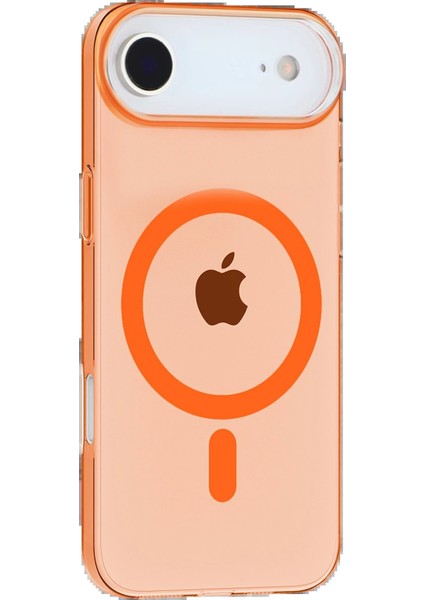 CPT05 Apple iPhone 17 Air Pc Blank Magsafe Kapak - Turuncu