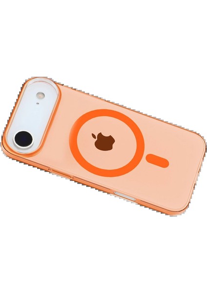 CPT05 Apple iPhone 17 Air Pc Blank Magsafe Kapak - Turuncu modelleri